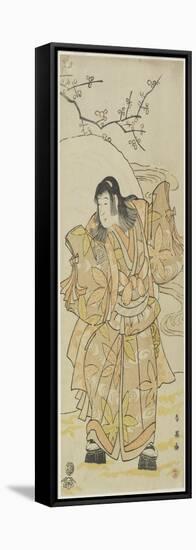 An Actor as a Boy, C. 1793-Katsukawa Shun'ei-Framed Premier Image Canvas