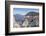 An adult California condor in flight on Angel's Landing Trail in Zion National Park, Utah, United S-Michael Nolan-Framed Photographic Print