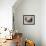 An Adult Female Ostrich at the Vina Grande Farm in Paredes De Escalona, Spain, May 21 2001-Denis Doyle-Framed Photographic Print displayed on a wall