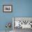 An Adult Killer Whale (Orcinus Orca) Surfaces Next to a Calf Off the Cumberland Peninsula-Michael Nolan-Framed Photographic Print displayed on a wall