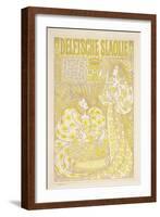 An Advertising Poster for Delft Salad Oil, 1894-Jan Theodore Toorop-Framed Giclee Print