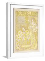 An Advertising Poster for Delft Salad Oil, 1894-Jan Theodore Toorop-Framed Giclee Print