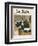 An Advocate in Full Swing in the Courtroom-Louis Malteste-Framed Photographic Print