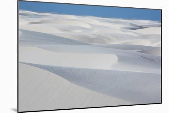 An Aerial Shot of Brazil's Lencois Maranhenses Sand Dunes-Alex Saberi-Mounted Photographic Print