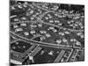 An Aerial View of Housing Development in Oak Ridge, Tennessee, 1955-Ed Westcott-Mounted Photo