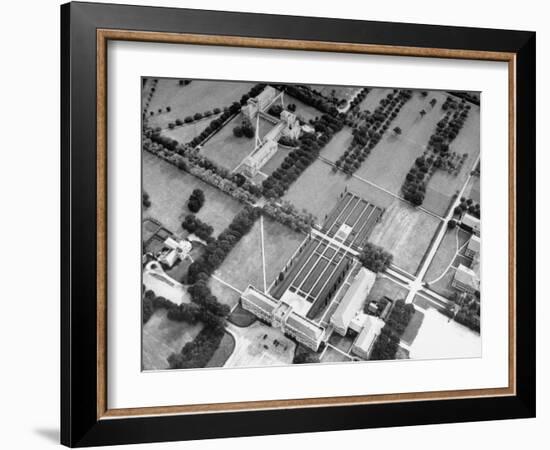 An Aerial View of Rice Institute-Dmitri Kessel-Framed Photographic Print