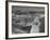 An Aerial View Showing the Fishing Village of Nazare-Bernard Hoffman-Framed Premium Photographic Print