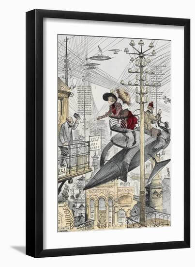 An Aero-taxi-null-Framed Giclee Print