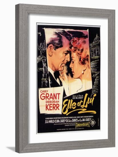 An Affair to Remember, 1957-null-Framed Premium Giclee Print