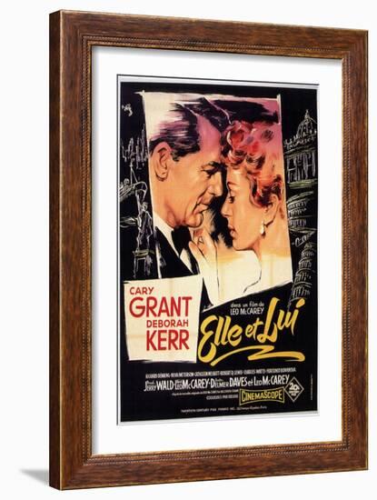 An Affair to Remember, 1957-null-Framed Premium Giclee Print