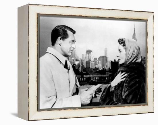 An Affair To Remember, Cary Grant, Deborah Kerr, 1957-null-Framed Stretched Canvas