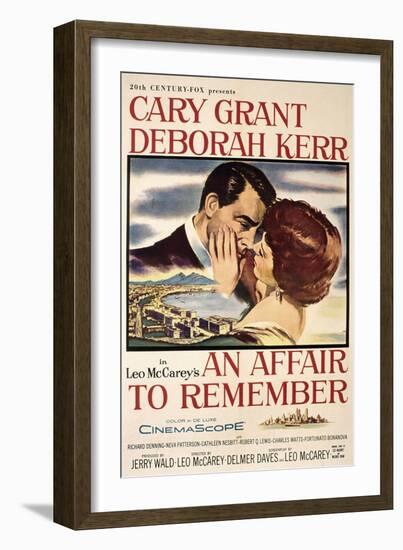 An Affair to Remember, Cary Grant, Deborah Kerr, 1957-null-Framed Premium Giclee Print