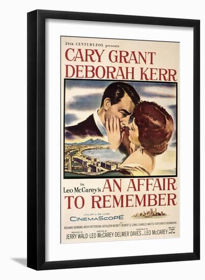 An Affair to Remember, Cary Grant, Deborah Kerr, 1957-null-Framed Premium Giclee Print