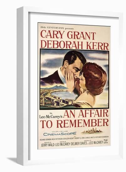 An Affair to Remember, Cary Grant, Deborah Kerr, 1957-null-Framed Premium Giclee Print