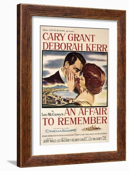 An Affair to Remember, Cary Grant, Deborah Kerr, 1957-null-Framed Art Print