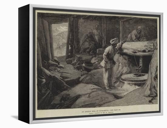 An Afghan Mill at Gundamuck-William 'Crimea' Simpson-Framed Premier Image Canvas