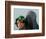 An Afghan Mother Waits with Her Daughter Before Attending Medical Care-null-Framed Photographic Print