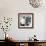 An African American Pokes His Finger into a Bullet Hole in the Oakland Black Panther's Headquarters-null-Framed Photo displayed on a wall