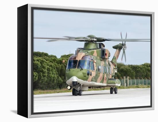 An Agusta Westland EH101 of the Portuguese Air Force-Stocktrek Images-Framed Premier Image Canvas