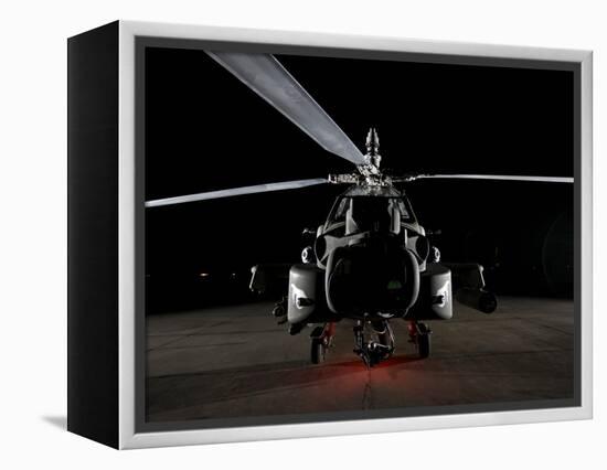 An Ah-64D Apache Longbow-null-Framed Premier Image Canvas