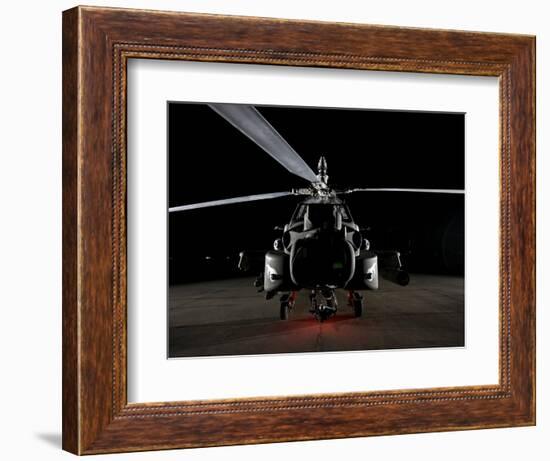 An Ah-64D Apache Longbow-null-Framed Photographic Print