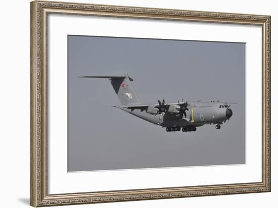 An Airbus A400M Atlas of the Turkish Air Force-Stocktrek Images-Framed Photographic Print
