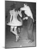 An Aircraft Worker Dancing with His Date at the Lockheed Swing Shift Dance-Peter Stackpole-Mounted Photographic Print