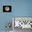 An Airliner is Silhouetted against a Full Moon-null-Framed Premier Image Canvas displayed on a wall