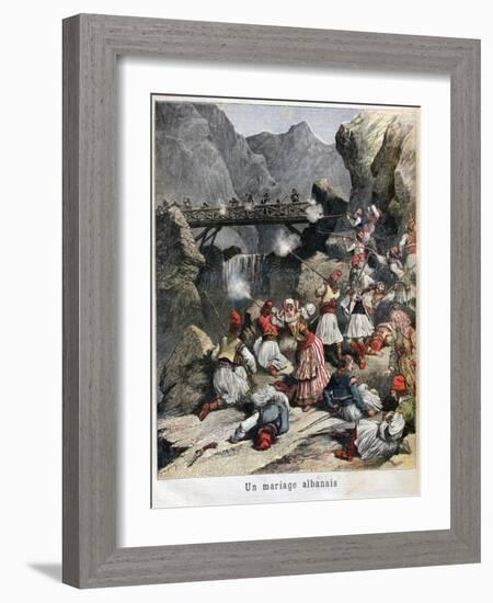 An Albanian Marriage, 1892-null-Framed Giclee Print