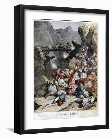 An Albanian Marriage, 1892-null-Framed Giclee Print