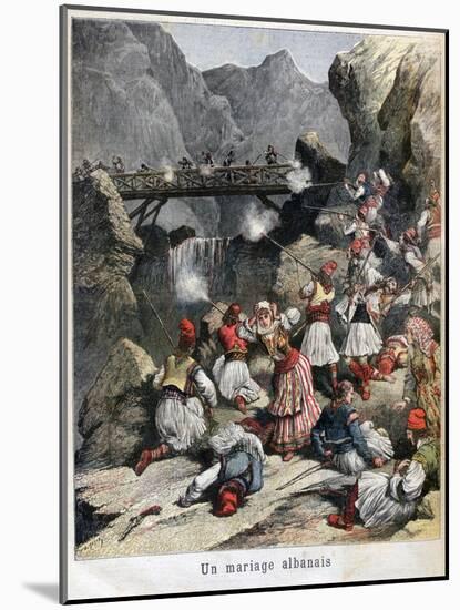 An Albanian Marriage, 1892-null-Mounted Giclee Print