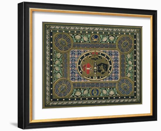 'An Album Cover by Girardet of Vienna', 1863-Robert Dudley-Framed Giclee Print