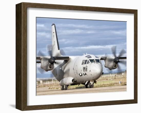 An Alenia C-27J Spartan of the Italian Air Force-Stocktrek Images-Framed Photographic Print