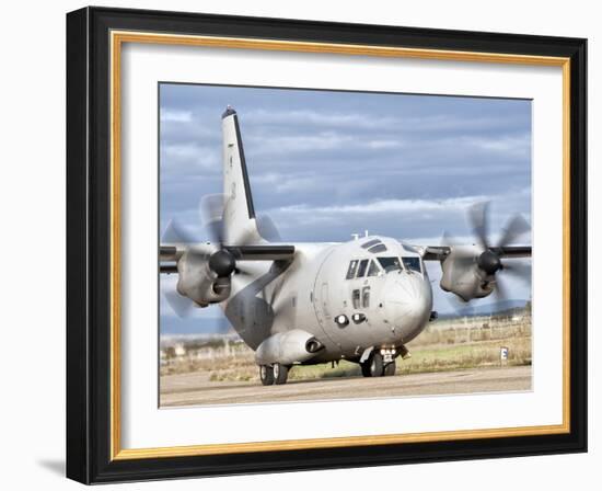 An Alenia C-27J Spartan of the Italian Air Force-Stocktrek Images-Framed Photographic Print