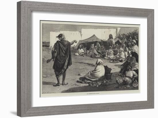 An Algerine Story-Teller-Walter Jenks Morgan-Framed Giclee Print