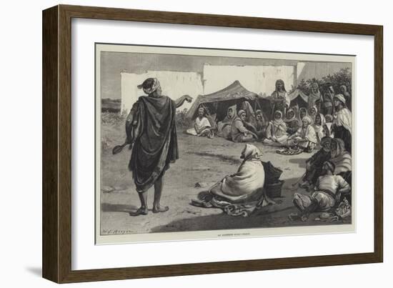 An Algerine Story-Teller-Walter Jenks Morgan-Framed Giclee Print