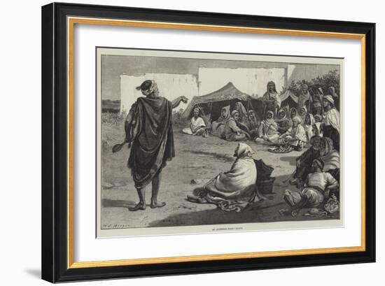 An Algerine Story-Teller-Walter Jenks Morgan-Framed Giclee Print