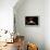 An Alien Flying Saucer Visiting the Earth-null-Framed Stretched Canvas displayed on a wall