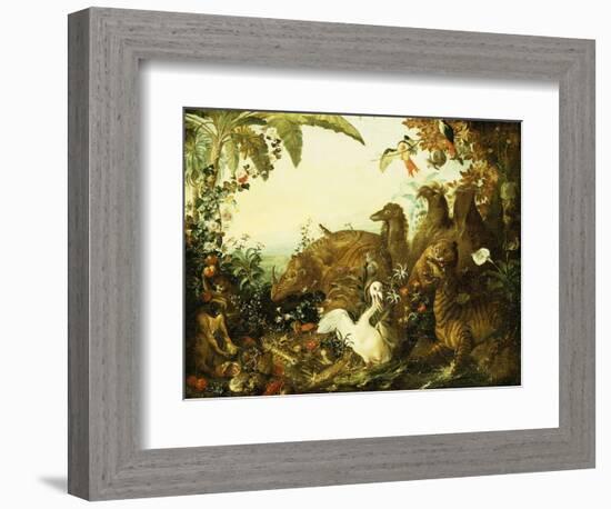 An Allegory of Africa-Alexandre-Francois Desportes-Framed Giclee Print