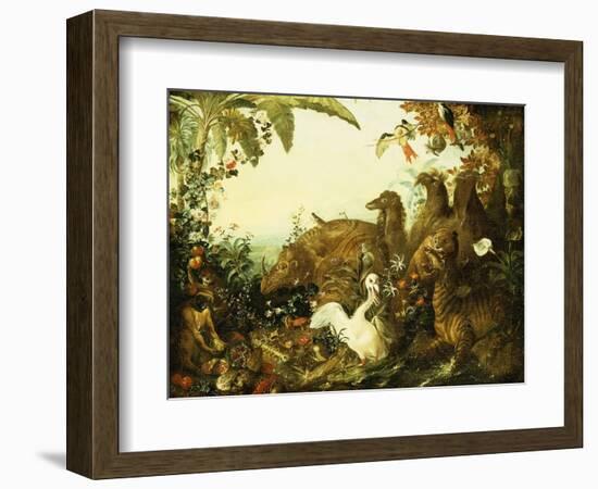 An Allegory of Africa-Alexandre-Francois Desportes-Framed Giclee Print