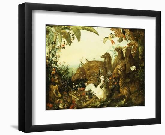 An Allegory of Africa-Alexandre-Francois Desportes-Framed Giclee Print