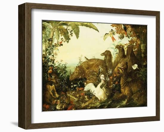 An Allegory of Africa-Alexandre-Francois Desportes-Framed Giclee Print