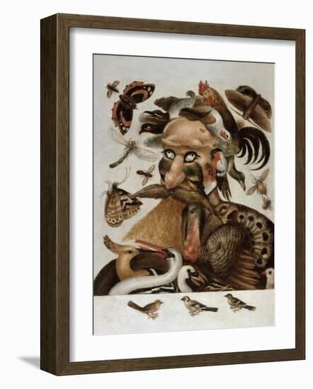 An Allegory of Air-Giuseppe Arcimboldo-Framed Giclee Print