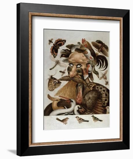 An Allegory of Air-Giuseppe Arcimboldo-Framed Giclee Print