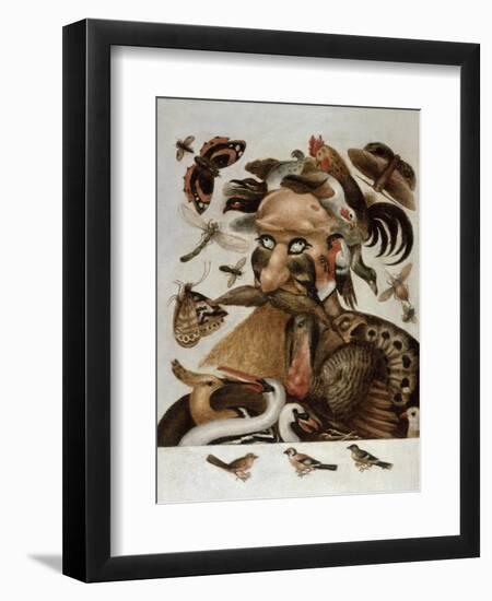 An Allegory of Air-Giuseppe Arcimboldo-Framed Giclee Print