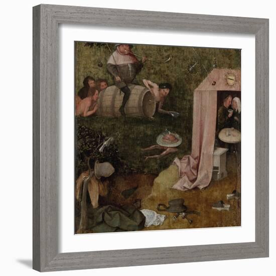 An Allegory of Intemperance, C.1495-1500-Hieronymus Bosch-Framed Giclee Print