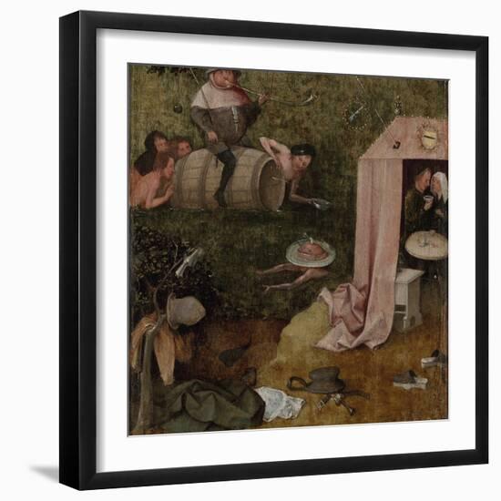 An Allegory of Intemperance, C.1495-1500-Hieronymus Bosch-Framed Giclee Print