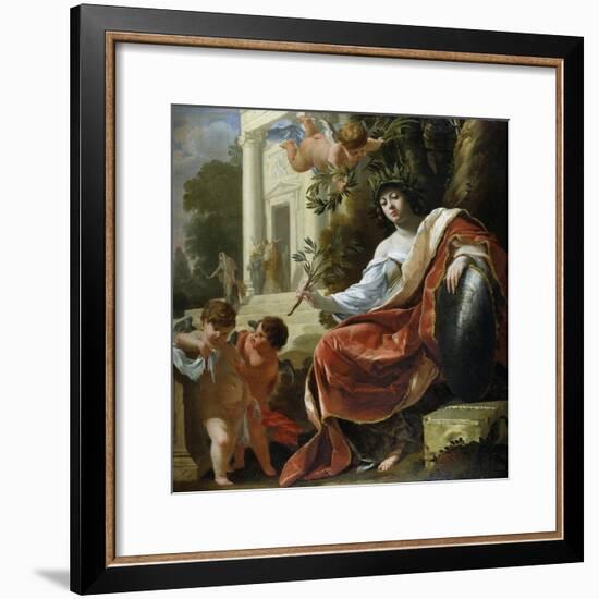 An Allegory of Peace-Simon Vouet-Framed Giclee Print