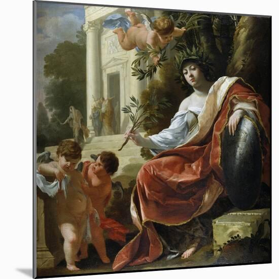 An Allegory of Peace-Simon Vouet-Mounted Giclee Print