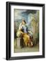 An Allegory of Prudence-Peter Paul Rubens-Framed Giclee Print